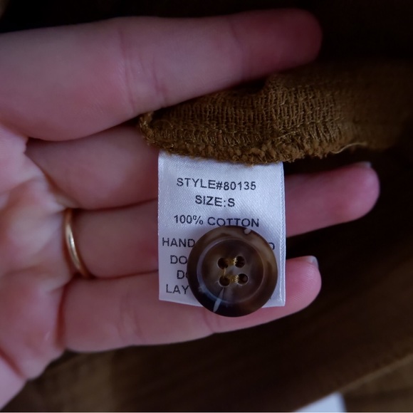 SOLD- GRADE & GATHER Cotton Chore Coat - Picture 5 of 6